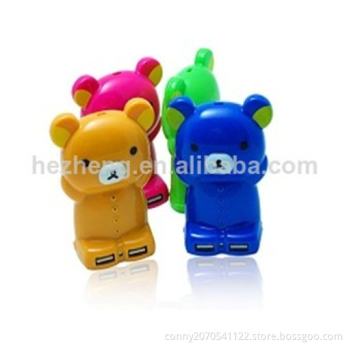 OEM Mini Cartoon power bank 4000mAH polymer Lithium